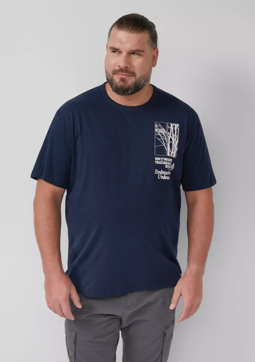 Softes Baumwoll-T-Shirt mit Artwork