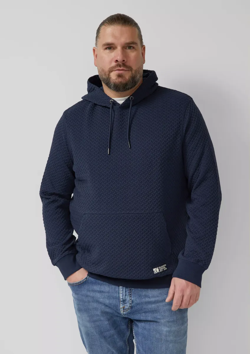 Strukturierter Hoodie