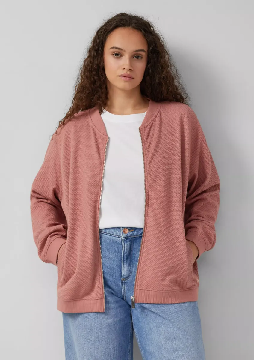 Sweatshirt im Blousonstyle