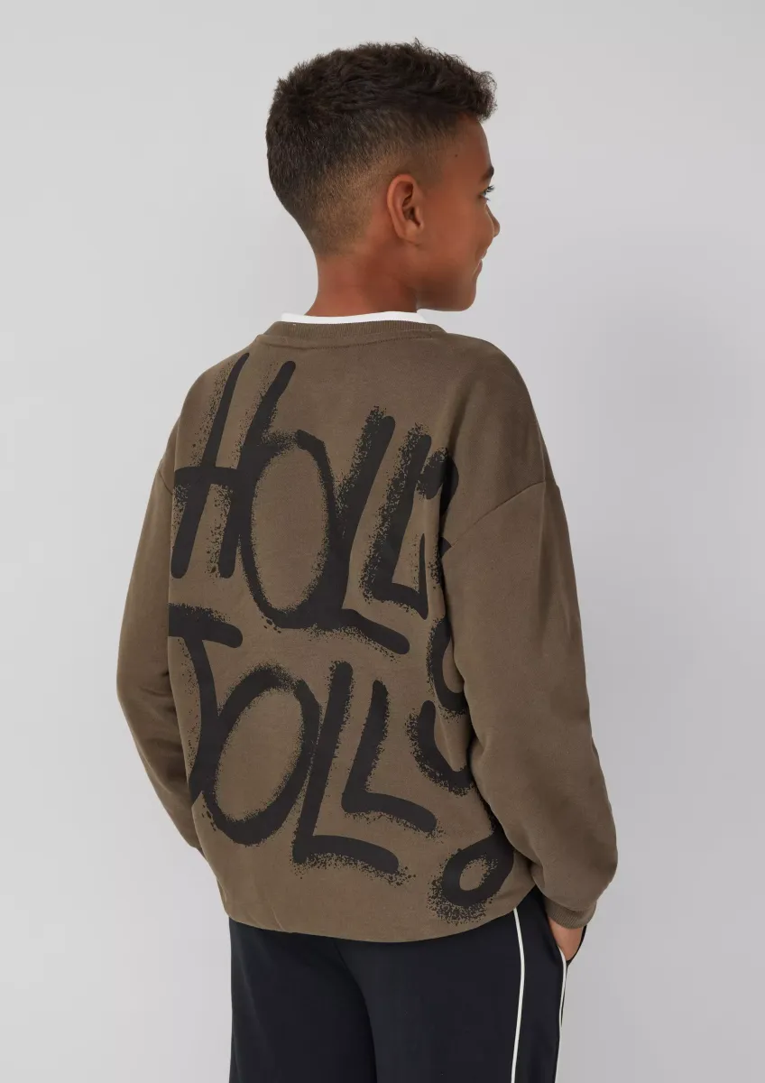 Sweatshirt mit X-Mas Wechselprint