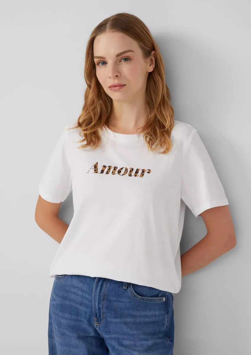 T-Shirt mit Frontprint