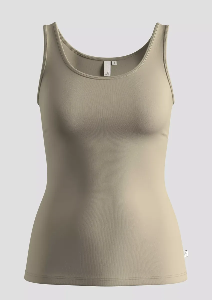 Top aus Baumwolljersey