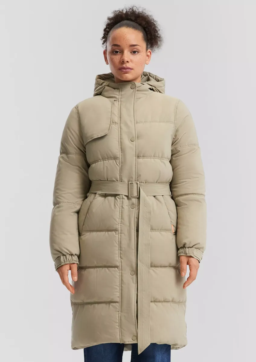 Wattierter Steppmantel