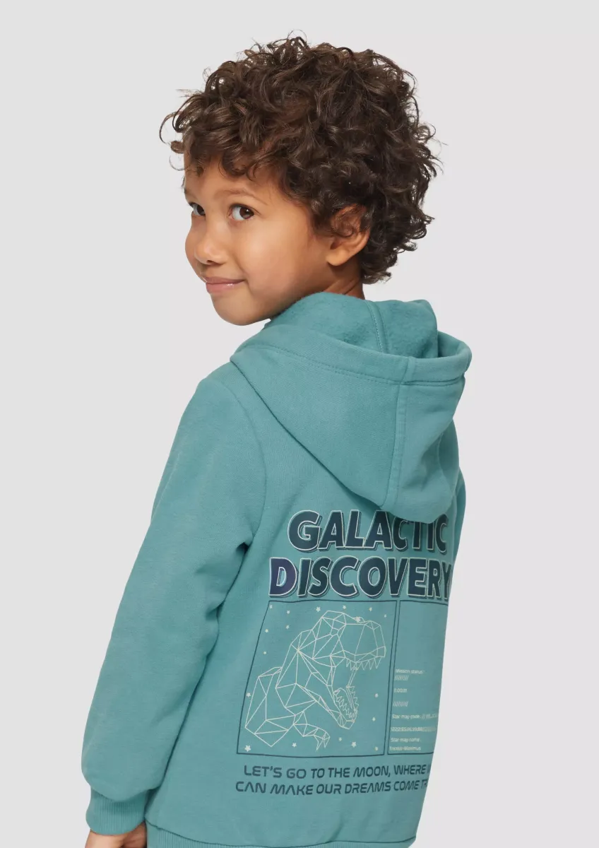 Wärmender Hoodie mit Glow-in-the-Dark-Effekt