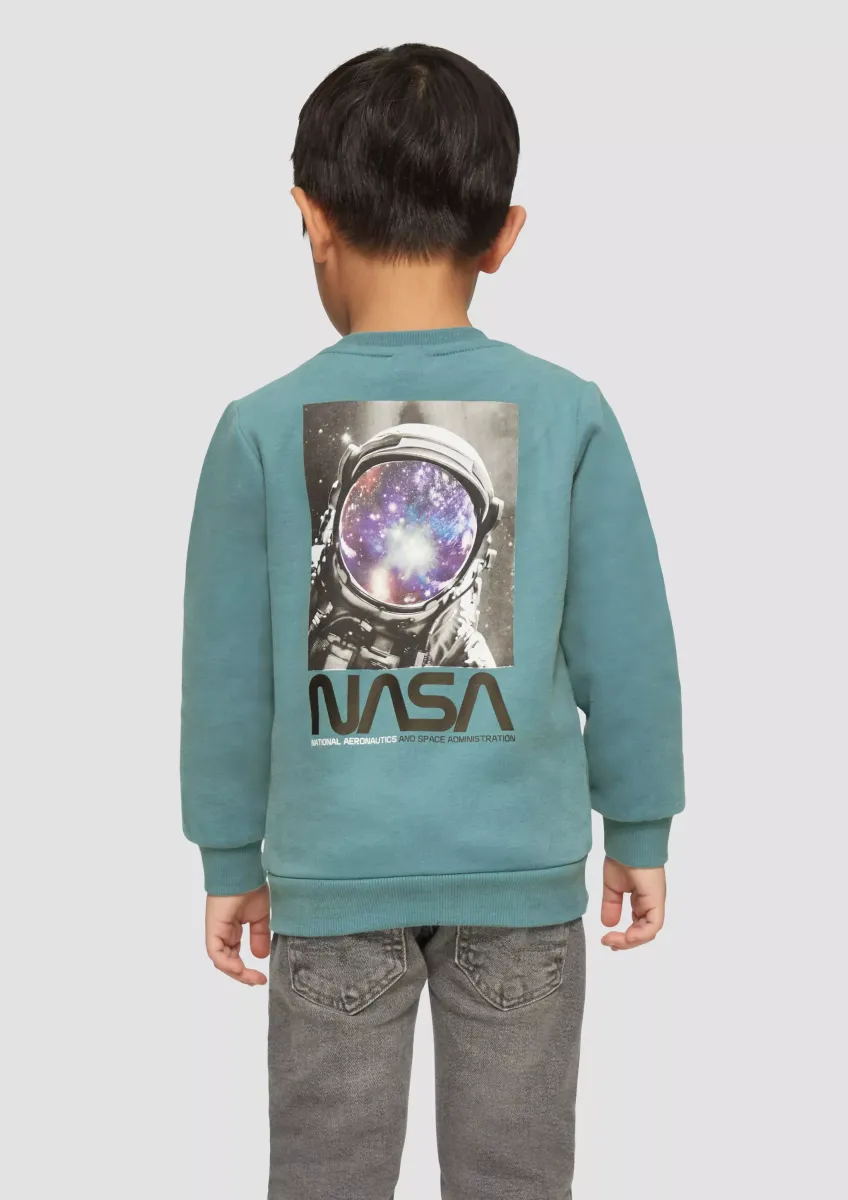 Wärmendes Sweatshirt mit NASA®-Rückenprint