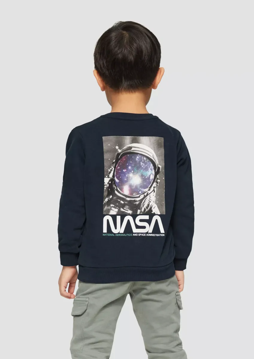 Wärmendes Sweatshirt mit NASA®-Rückenprint