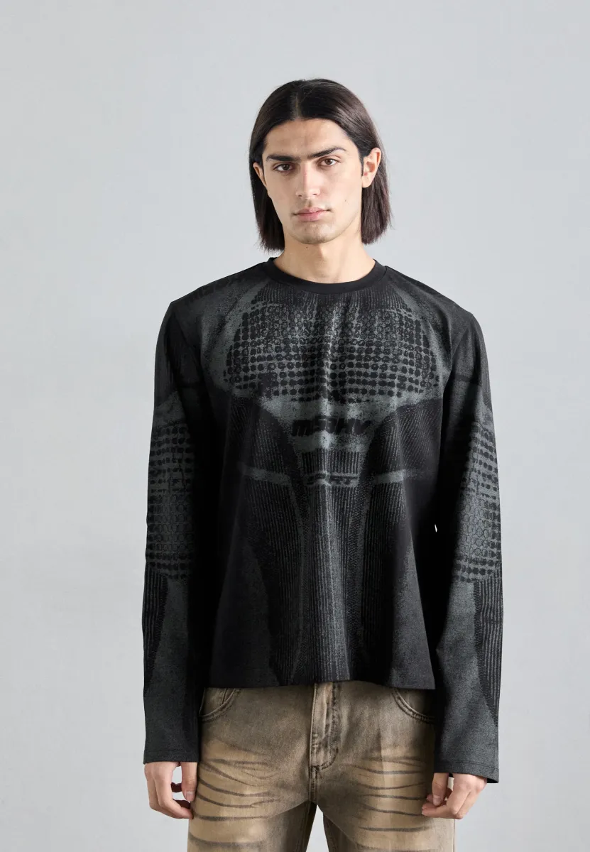 'ACTIVE' LONGSLEEVE - Langarmshirt - black