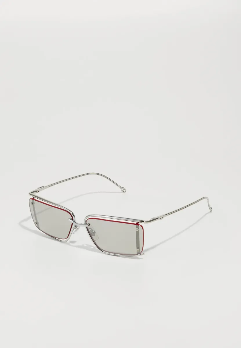 0DL1002 UNISEX - Sonnenbrille - shiny silver-coloured