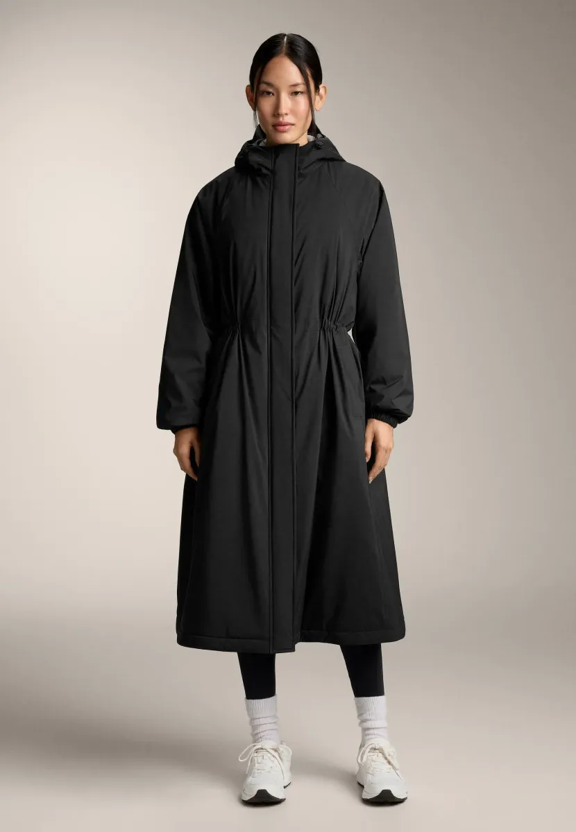 10K THINDOWN� WATERPROOF EXTRA-LIGHT LONG PADDED - Daunenmantel - black