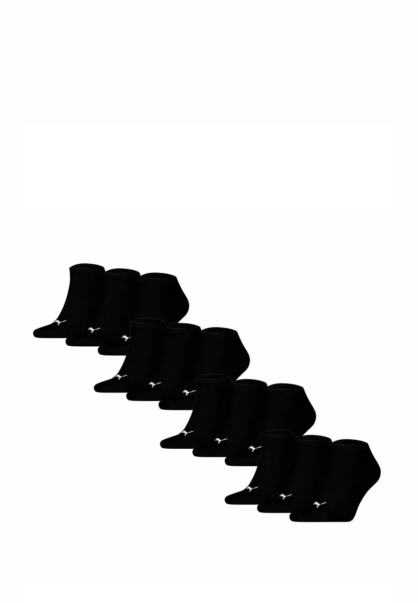 12 PACK - Socken - schwarz