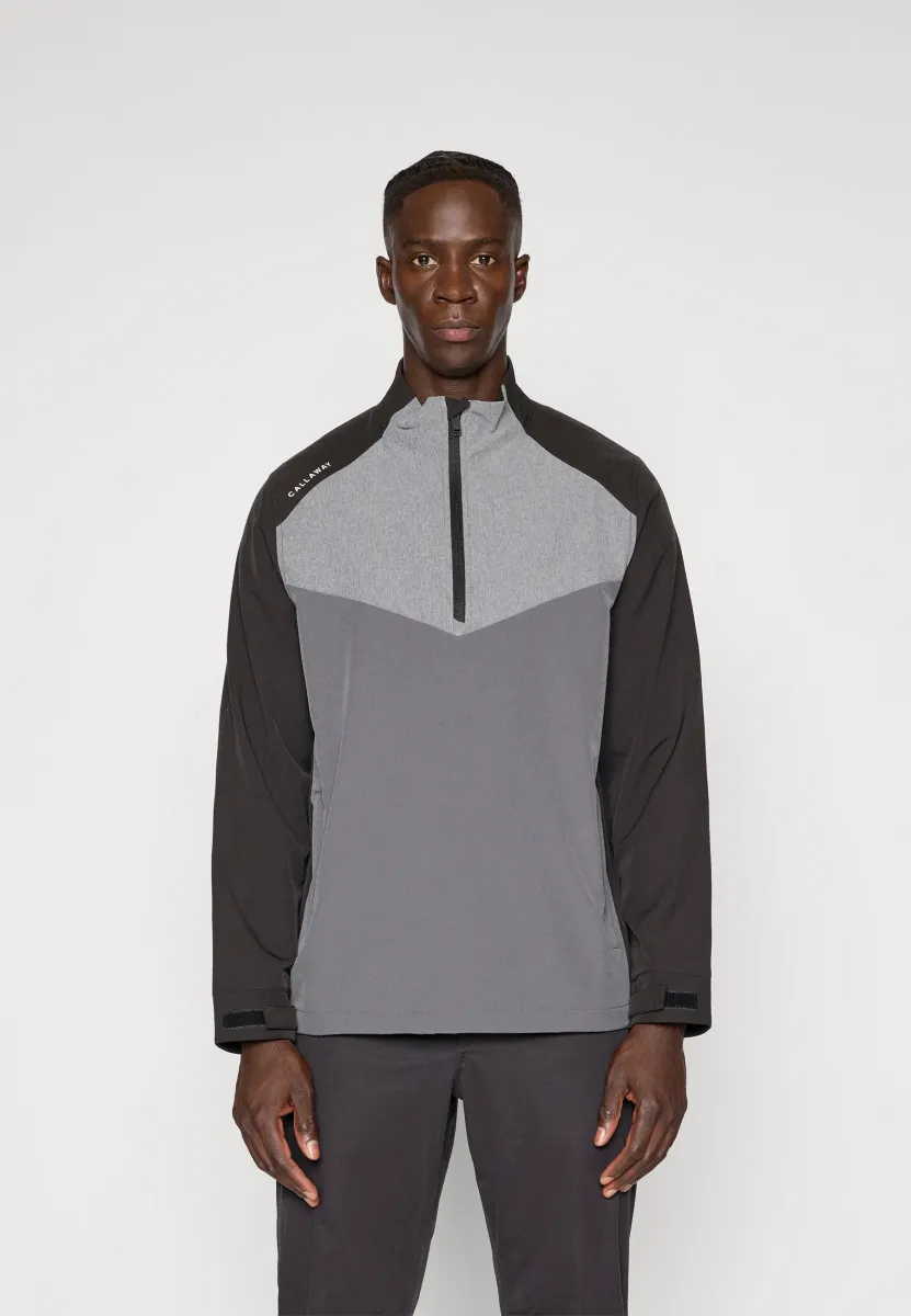 1/2 ZIP JACKET - Windbreaker - caviar