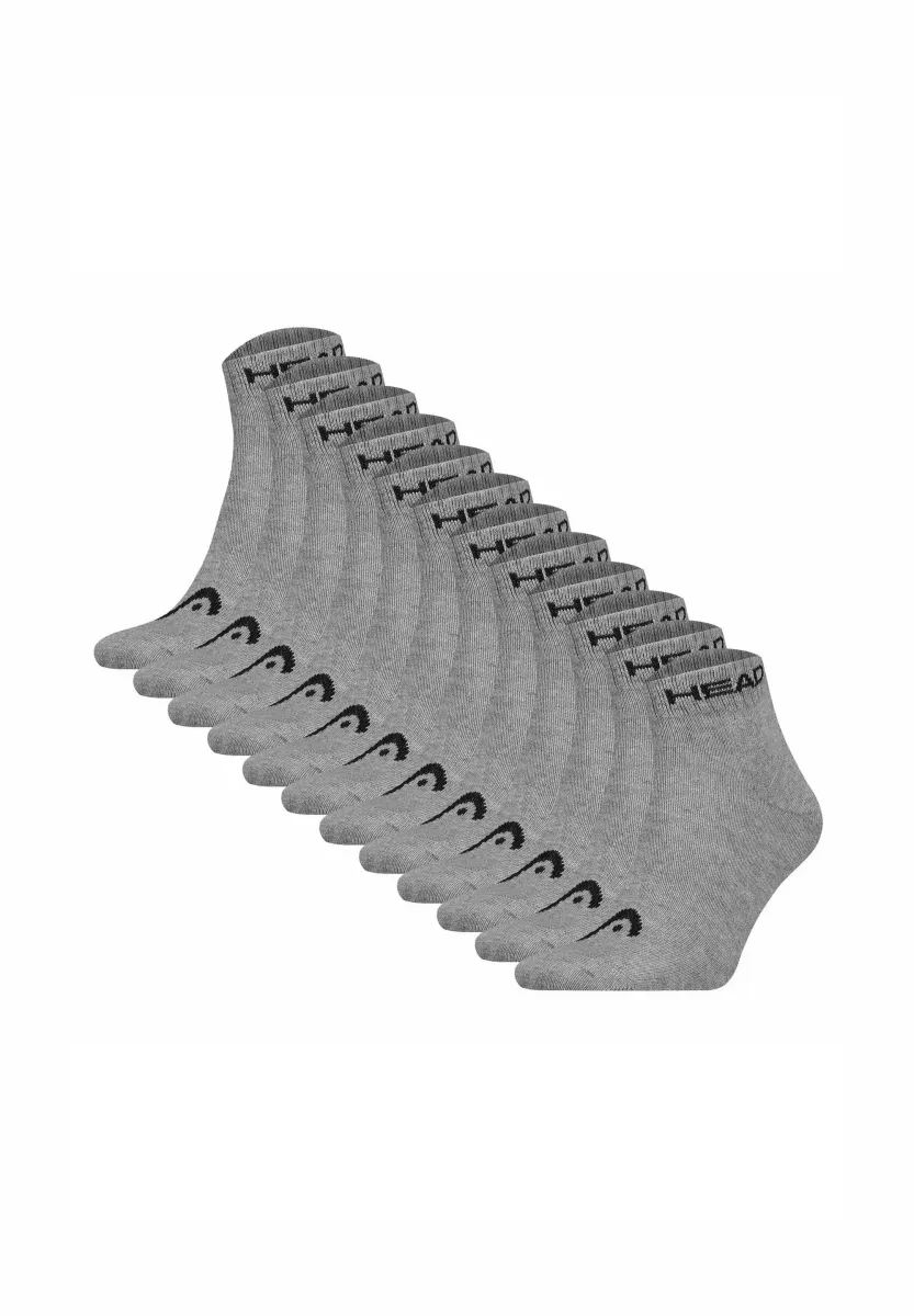 12ER PACK  - Socken - grau