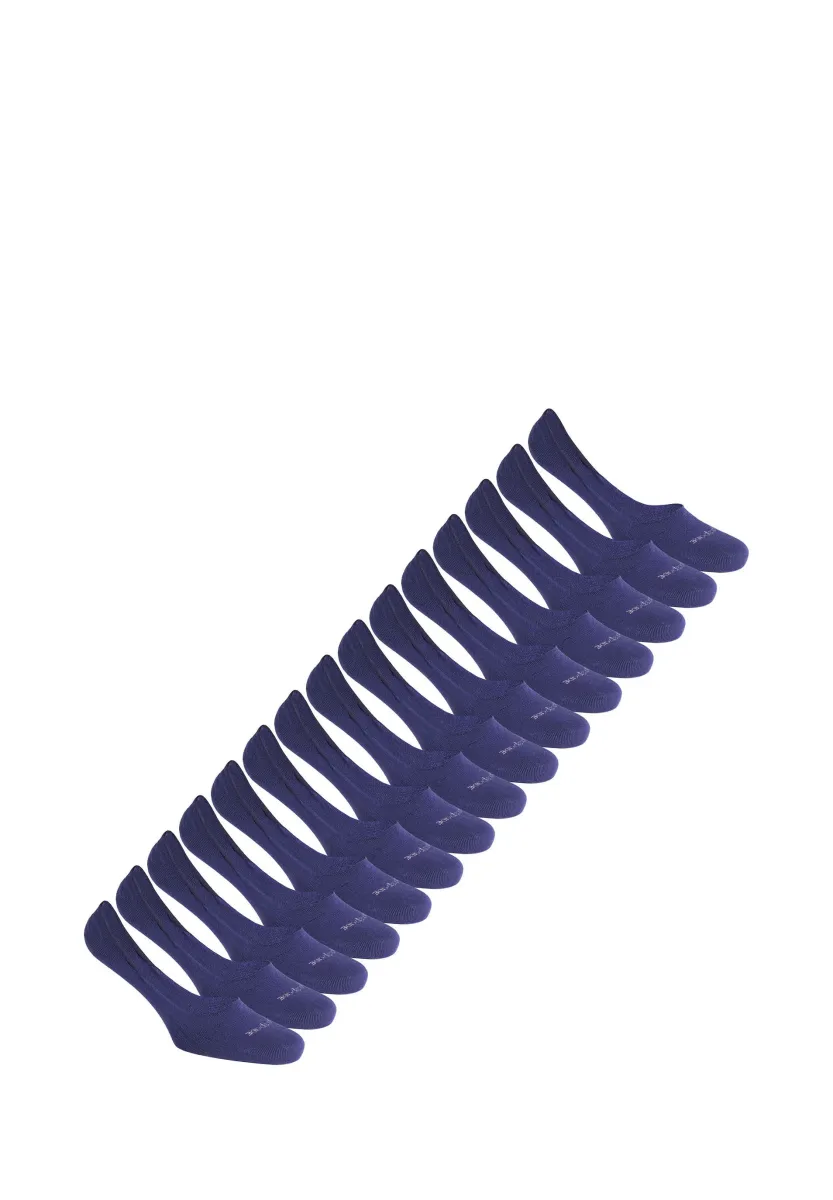 15-PACK NO SHOW - Füßlinge - denim