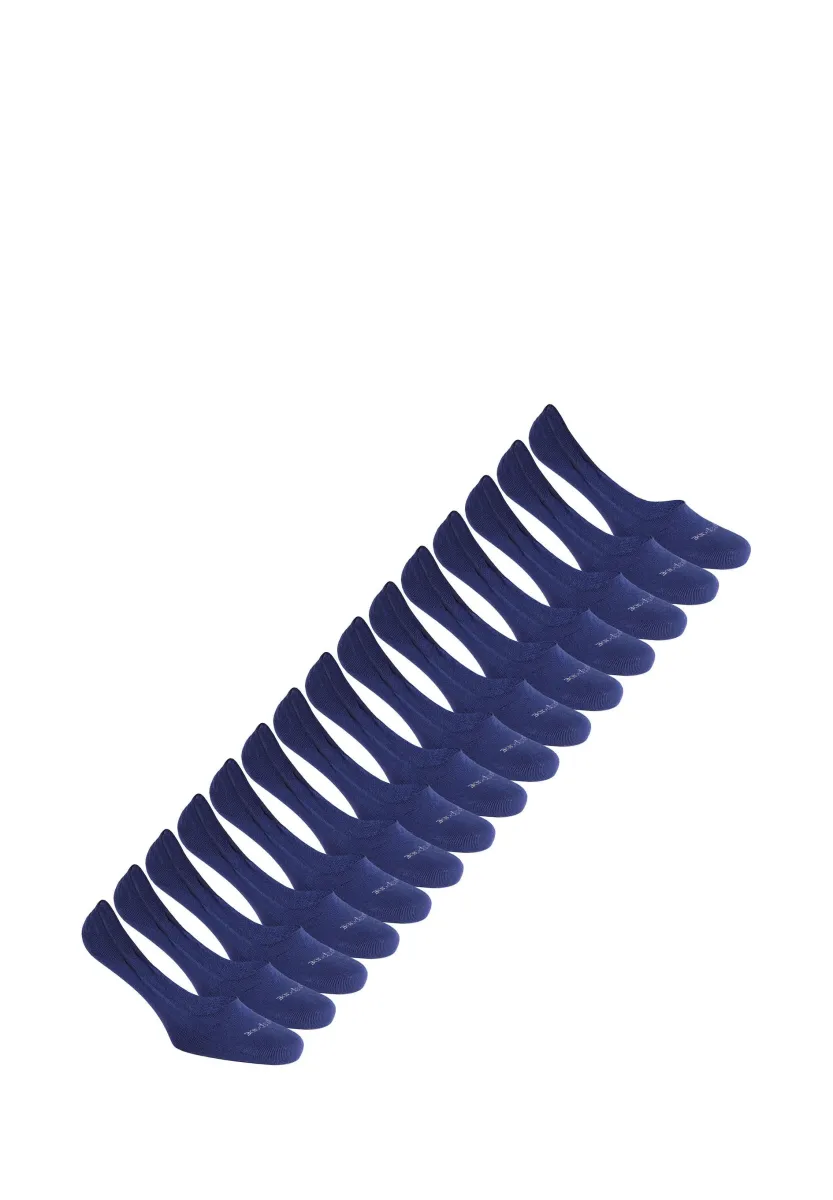 15-PACK NO SHOW - Füßlinge - navy