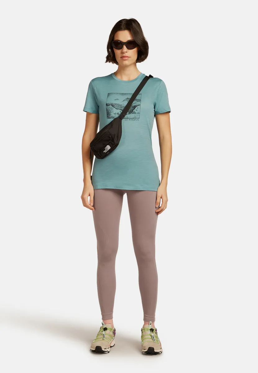 150 TECH LITE SS LAKE VIEW - T-Shirt print - hydro