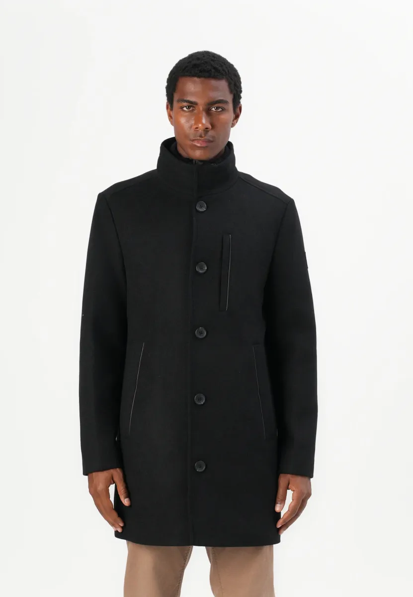 2 IN 1 COAT - Wintermantel - black