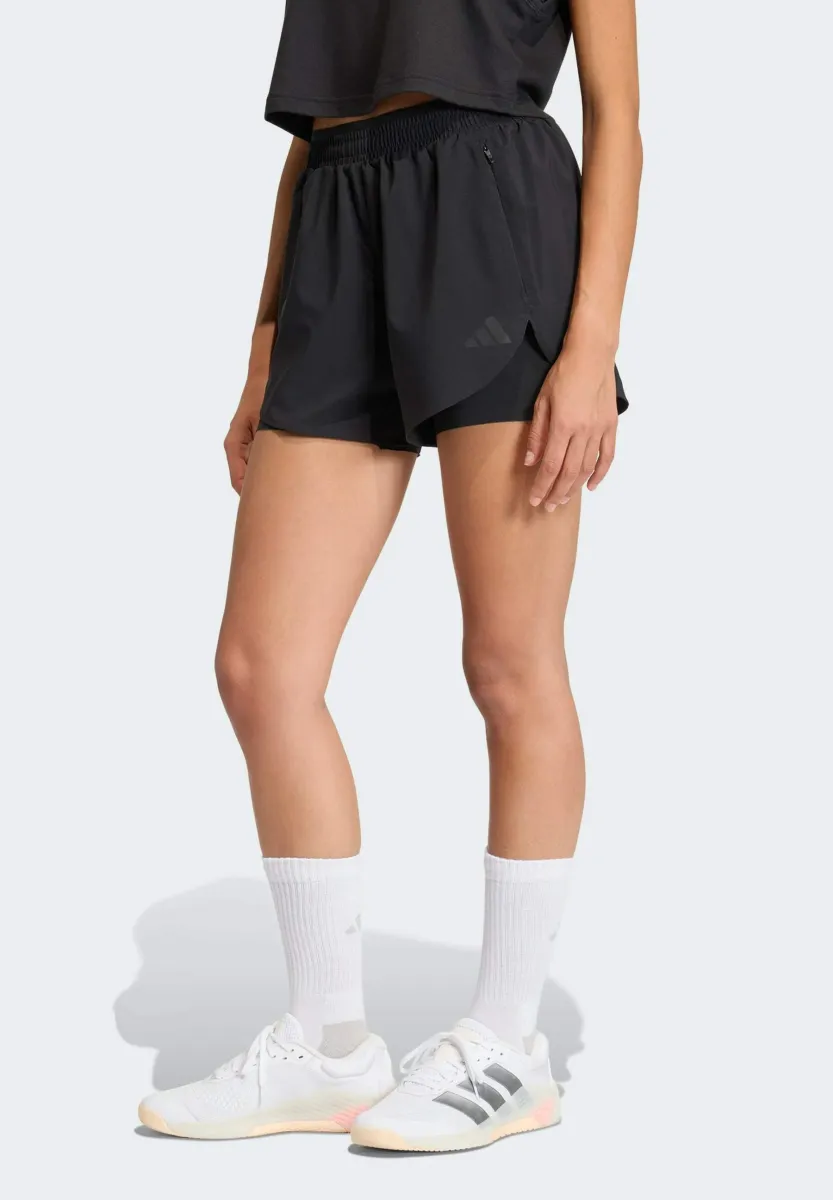 2-in-1 Shorts - black