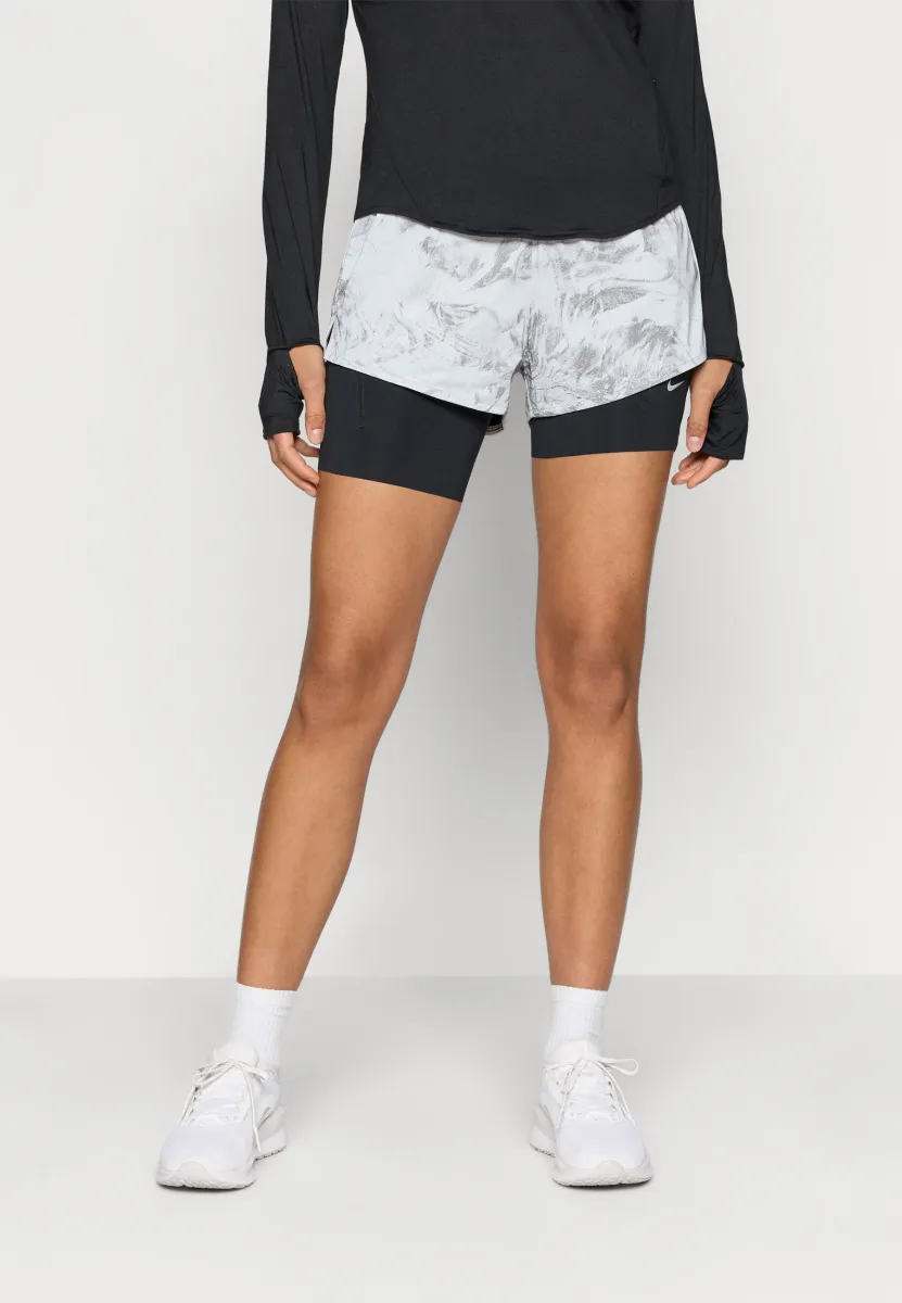 2-in-1 Shorts - thunder grey/dark smoke grey/black