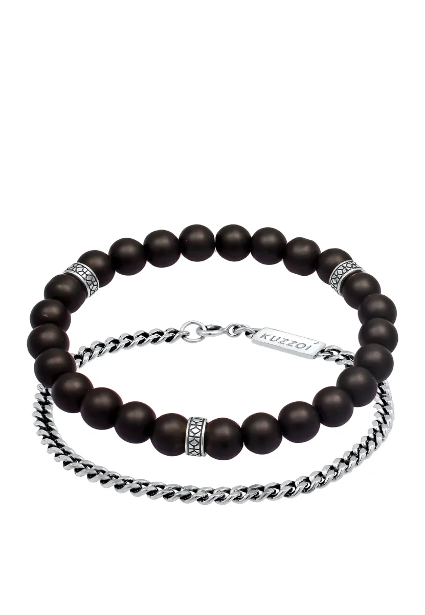 2 PACK - Armband - schwarz