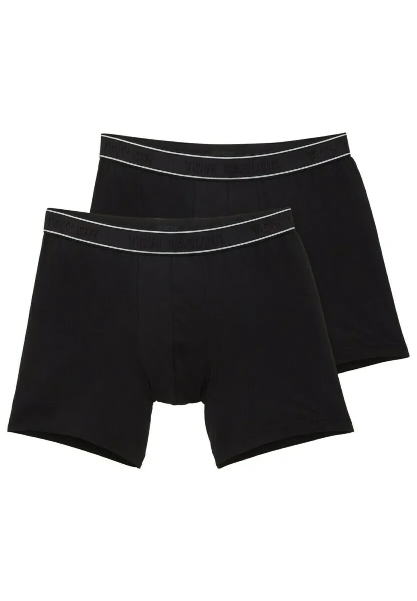 2 PACK - Boxer Briefs - black dark solid