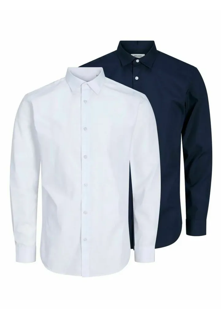 2 PACK - Businesshemd - navy blazer