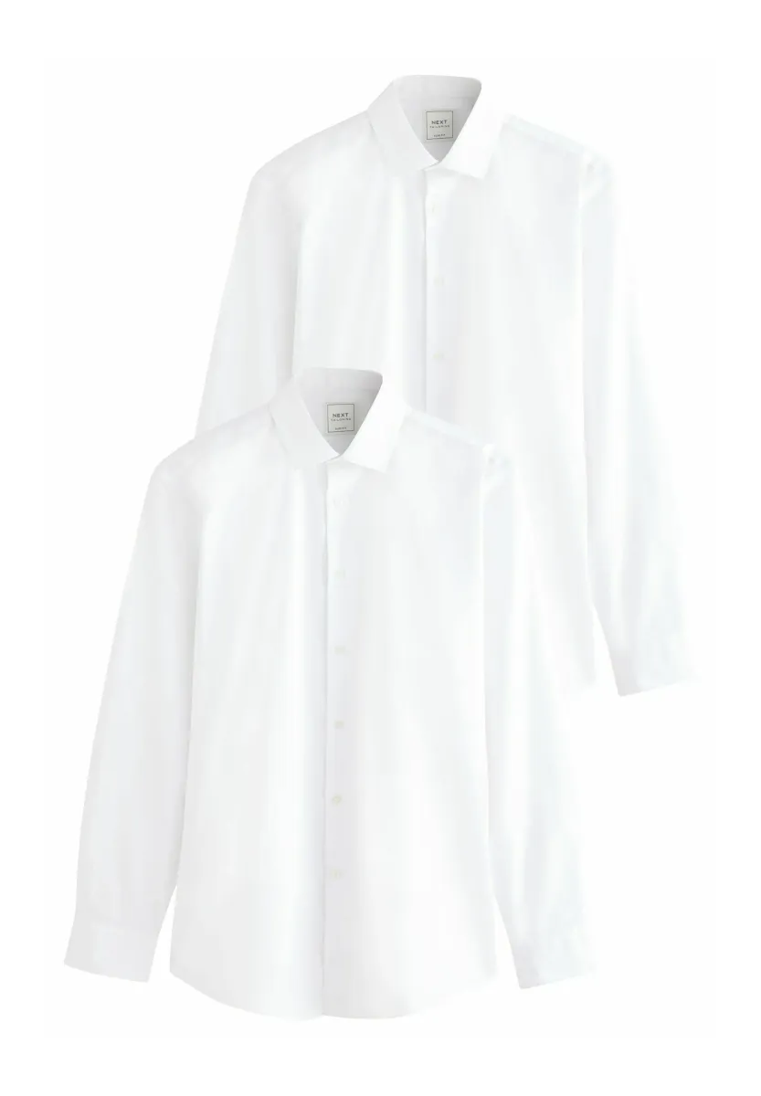 2 PACK - Businesshemd - white
