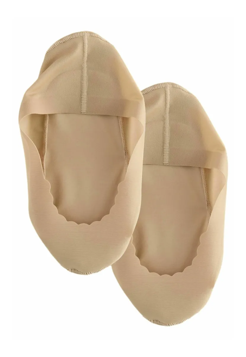 2 PACK - Füßlinge - nude