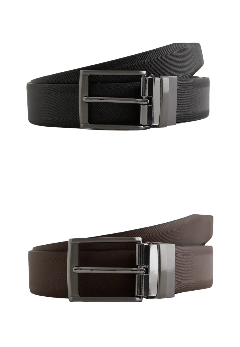 2 PACK - Gürtel business - black
