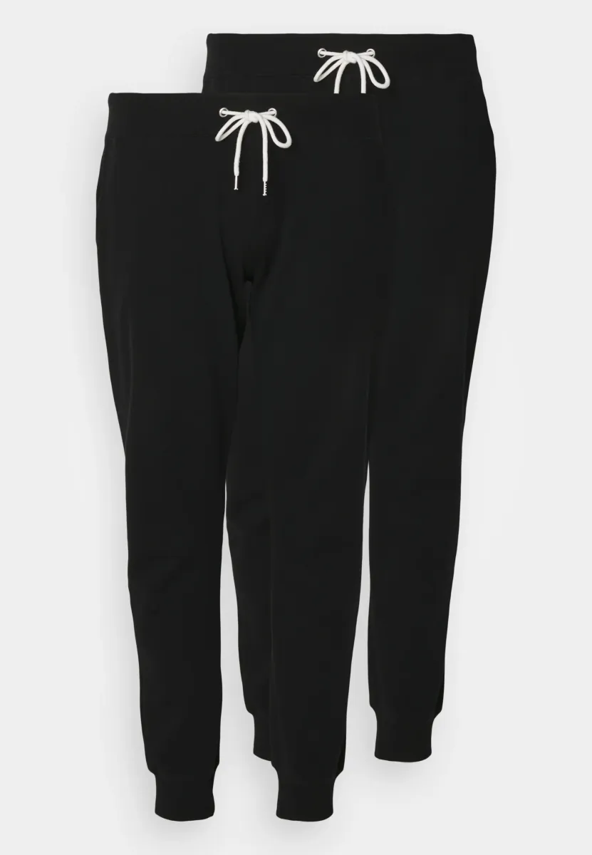 2 PACK - Jogginghose - black