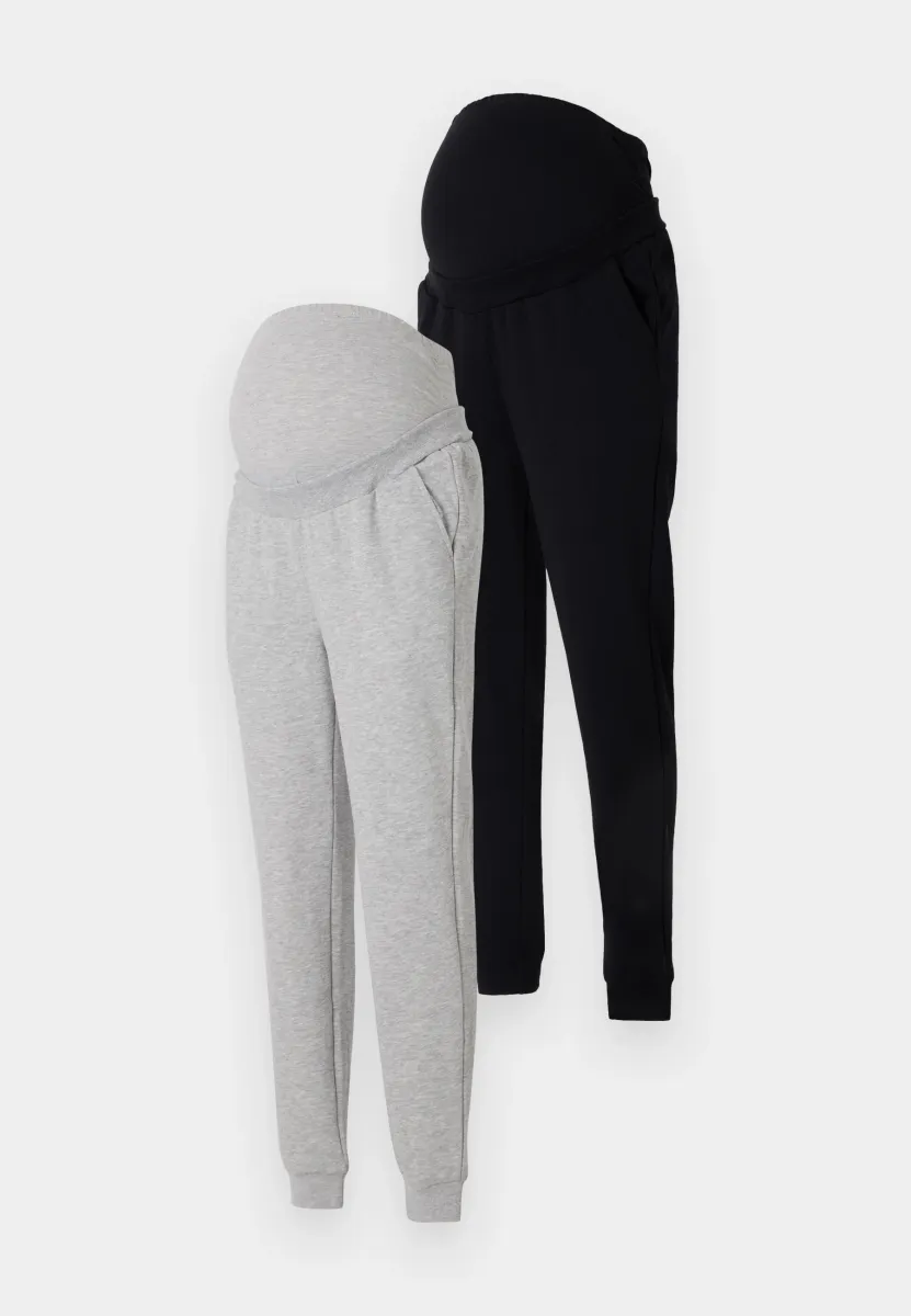 2 PACK - Jogginghose - black/grey