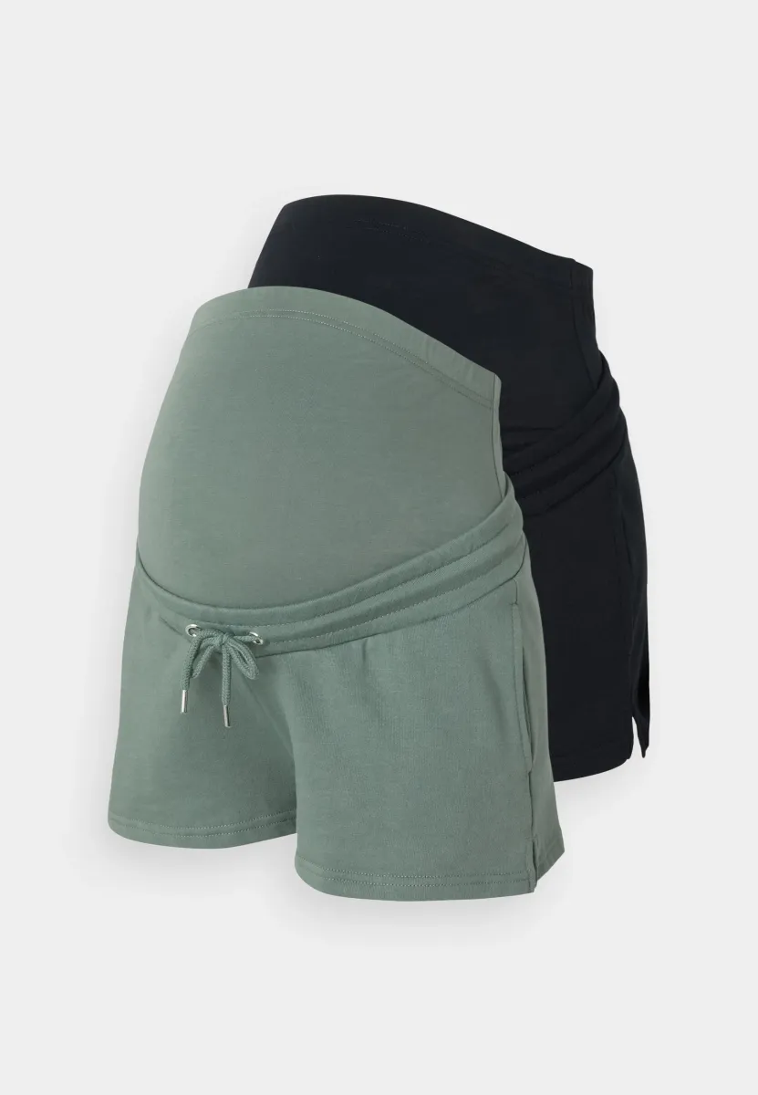 2 PACK - Jogginghose - green/black