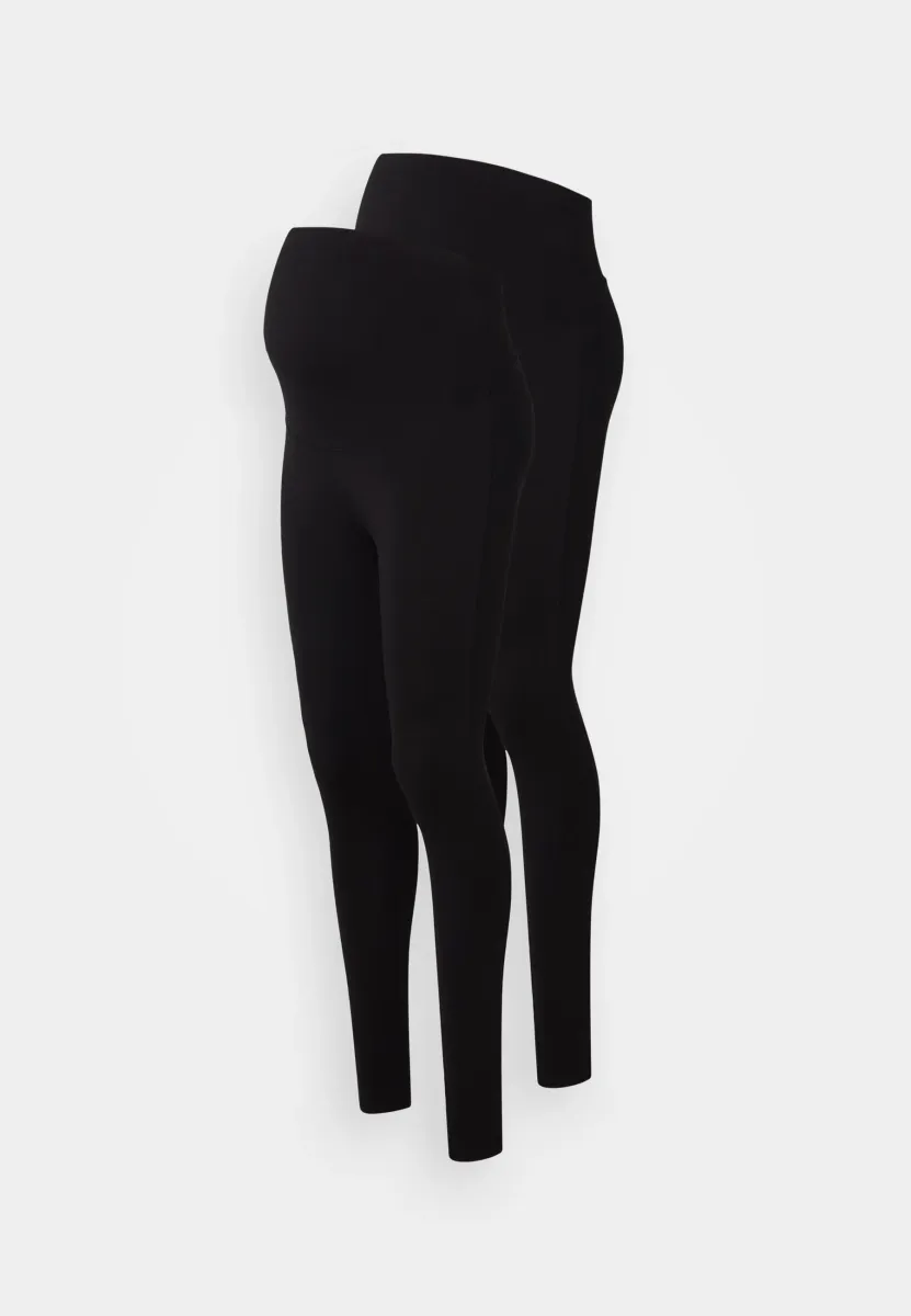 2 PACK - Leggings - Hosen - black