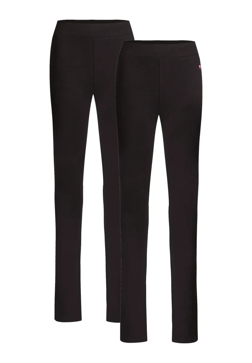 2 PACK - Leggings - Hosen - black