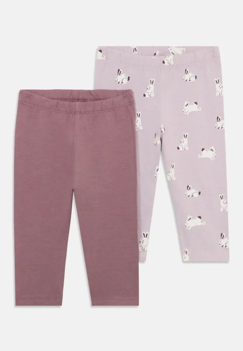 2 PACK - Leggings - Hosen - light lilac