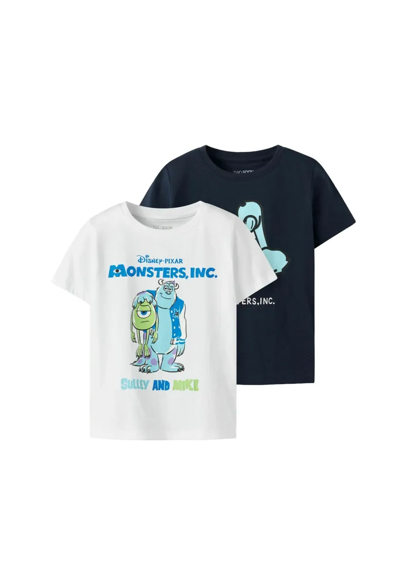 2-PACK MONSTERS INC - T-Shirt print - navy blazer