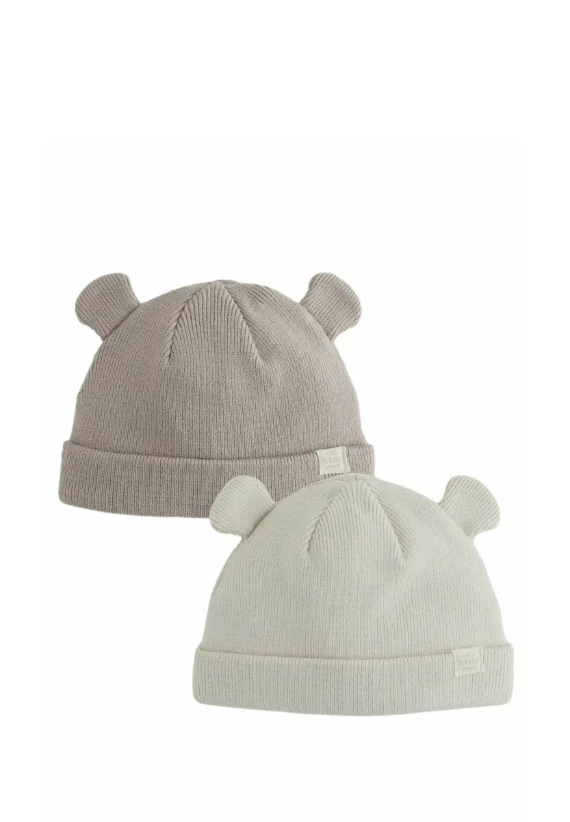 2 PACK - Mütze - neutral/tan