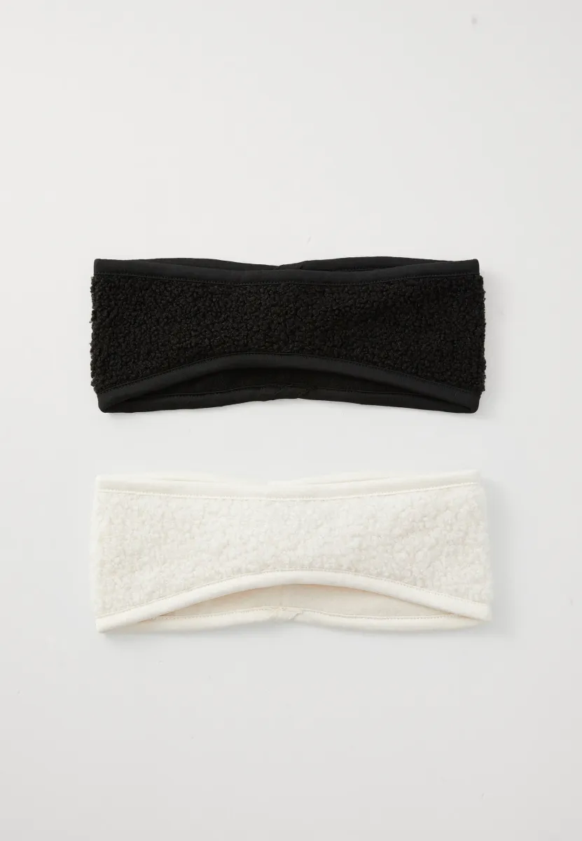 2 PACK - Ohrenwärmer - black/off-white