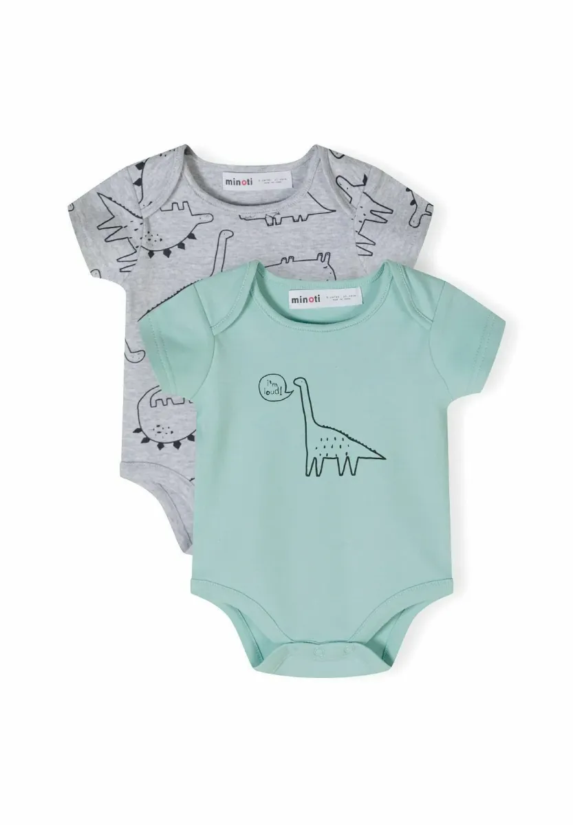 2 PACK REGULAR FIT - Body - mottled grey mint