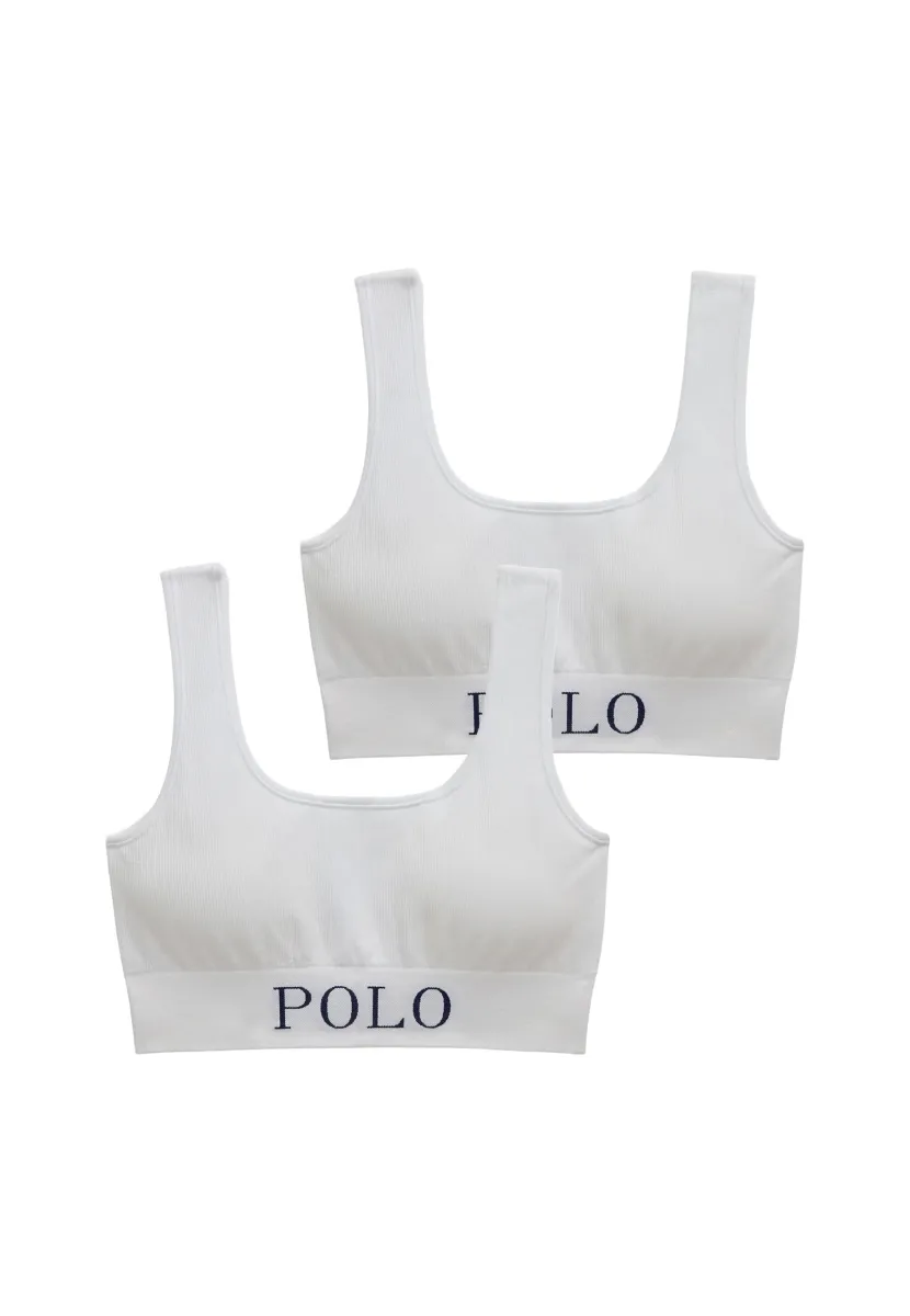 2-PACK  SEAMLESS - Bustier - white cloud