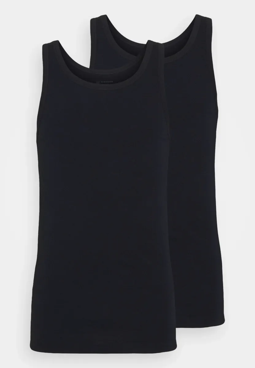 2 PACK - Unterhemd/-shirt - black