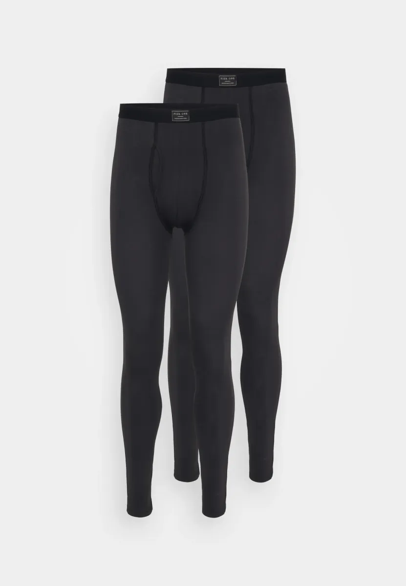 2 PACK - Unterhose lang - black