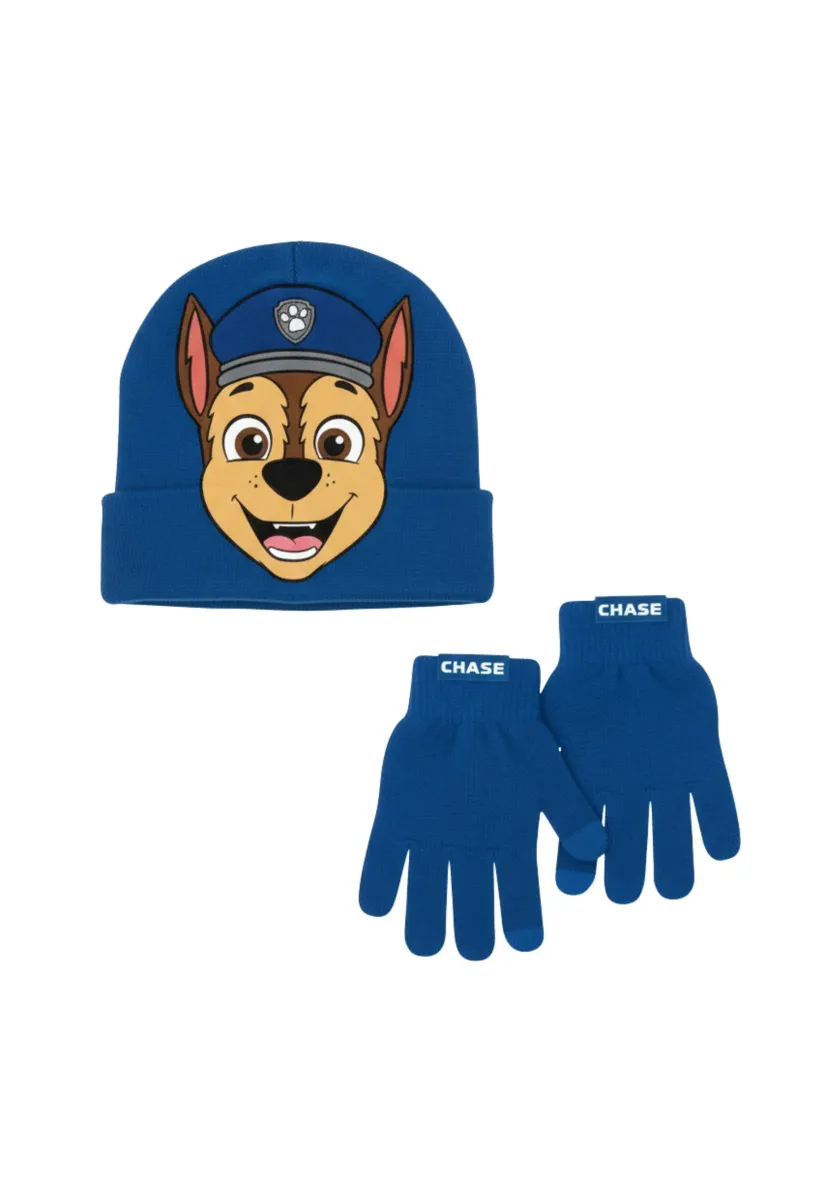 2-TEILIGES PAW PATROL SET - Fingerhandschuh - dark blue