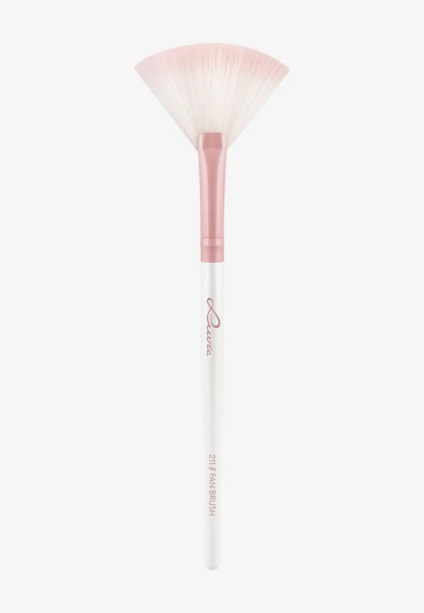 211 // FAN BRUSH - CANDY - Zubehör Augen-Make-up - rose - pearl