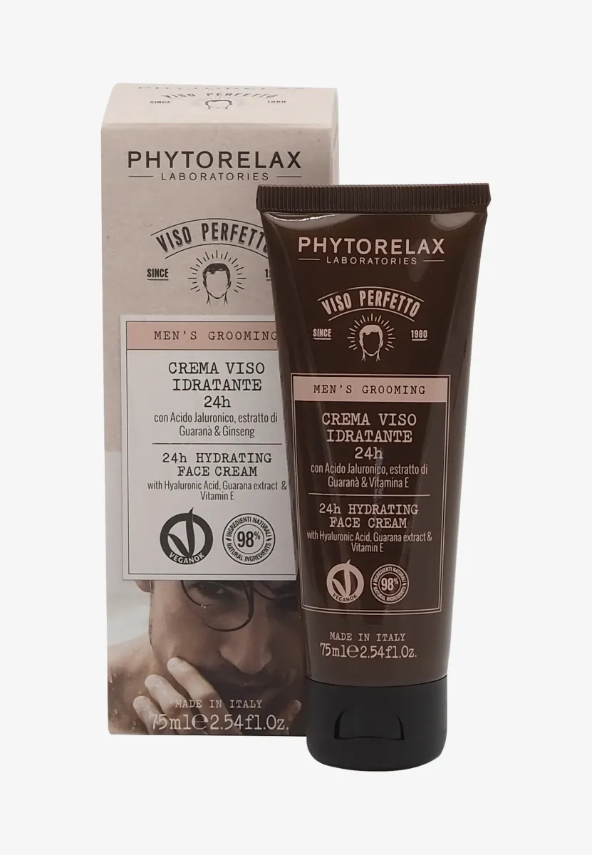 24H HYDRATING FACE CREAM WITH HYALURONIC ACID, GUARANA EXTRACT & VITAMIN E - VEGAN & NATURAL - Gesichtscreme