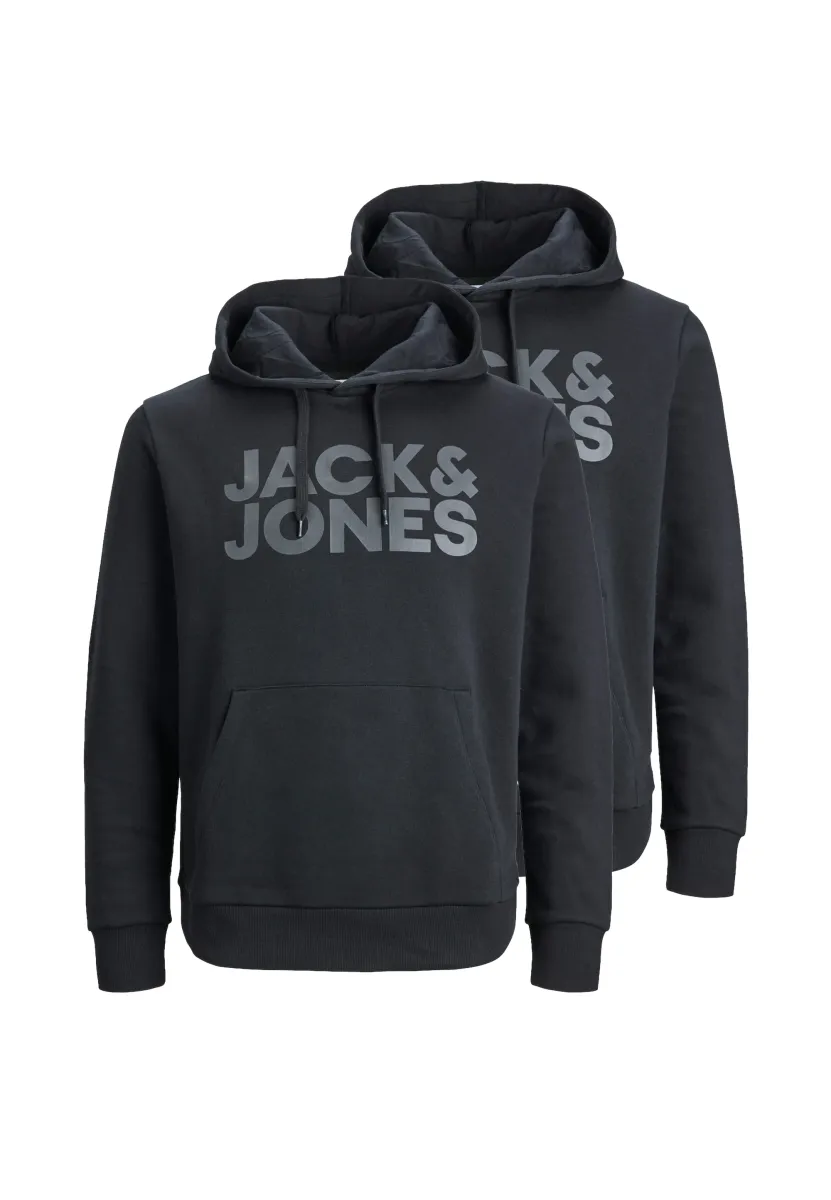 2ER PACK CORP  - Kapuzenpullover - dunkelgrau