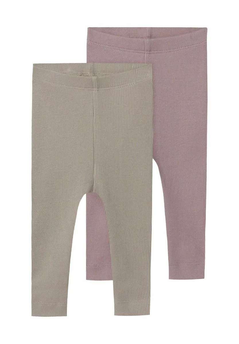 2ER-PACK - Leggings - Hosen - woodrose
