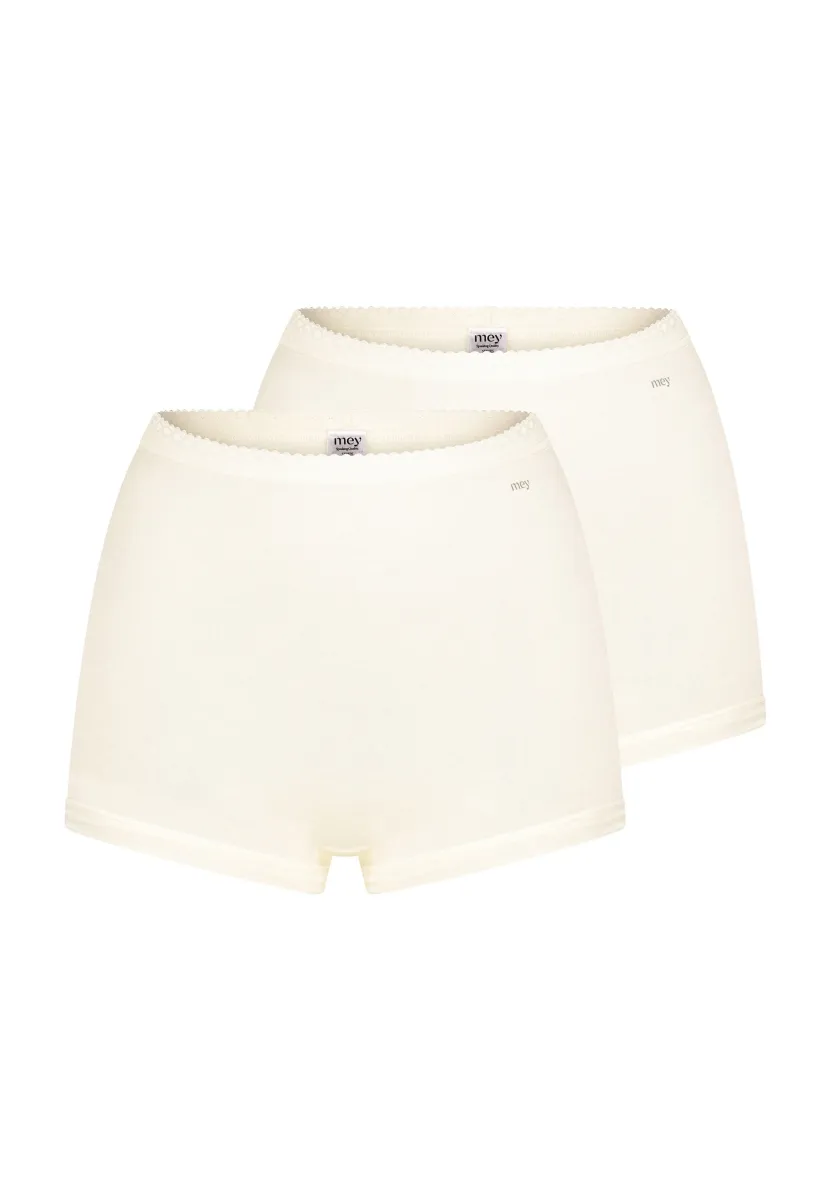 2ER PACK LIGHTS - Panties - perlweiss