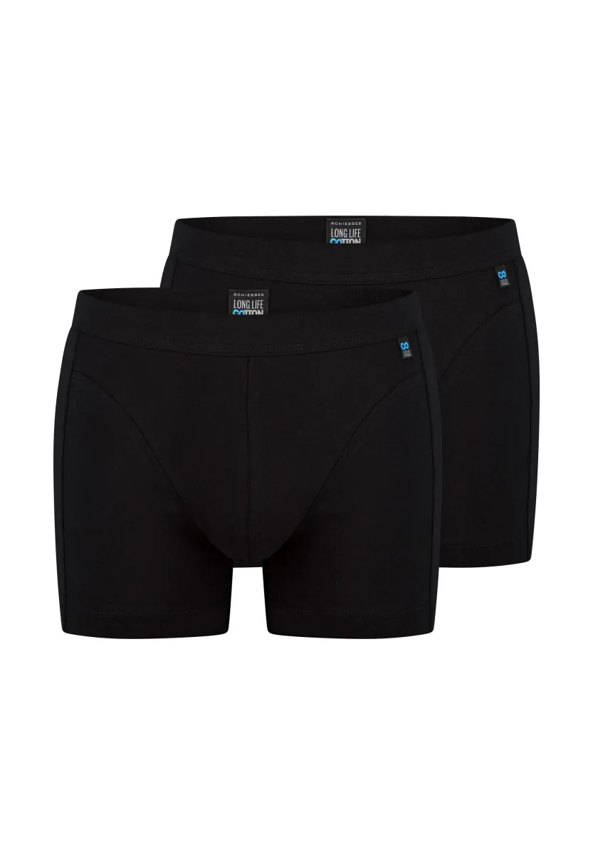 2ER PACK LONG LIFE - Boxer Briefs - schwarz