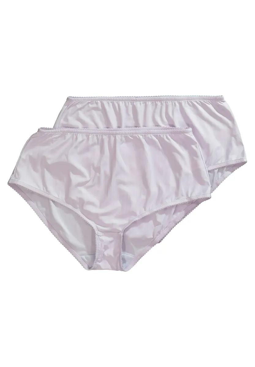 2ER-PACK NADELSTREIFEN HÖHER GESCHNITTEN - Slip - lilac
