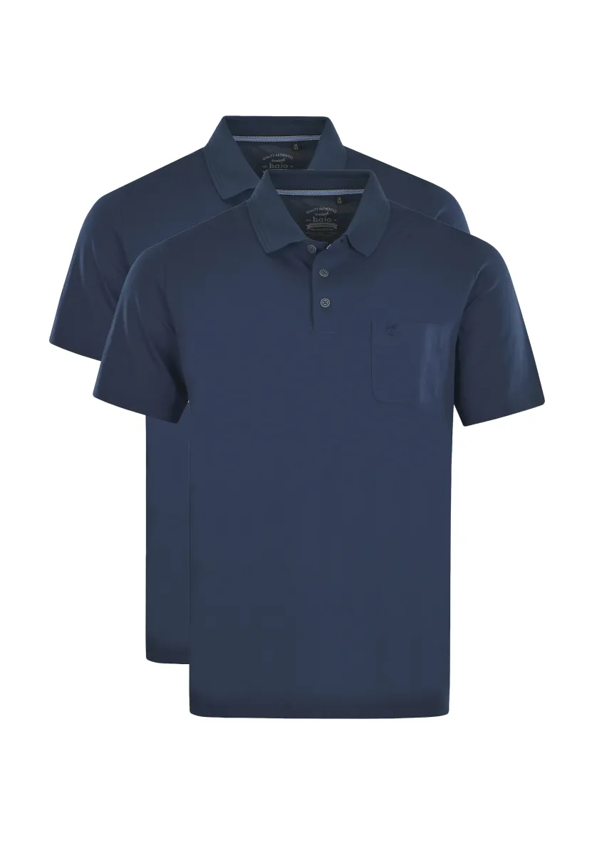 2ER PACK - Poloshirt - admiralsblau